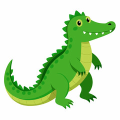 Obraz premium crocodile with a smile