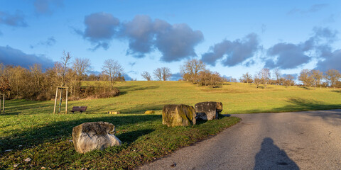Fototapeta premium Sersheim Landschaft