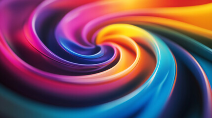 Fototapeta premium Flowing Abstract Fabric Colors, Abstract Fluid Wave Patterns in Vibrant Color Palette Design