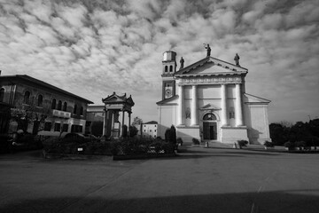 A church in the Venetian mainland in the Treviso province