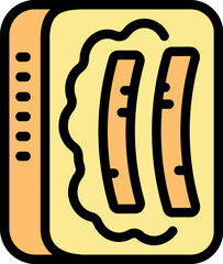 Traditional japanese wagashi mochi rice cake dessert served in a box, perfect for a sweet treat