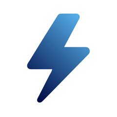 Powerful Lightning Bolt Icon