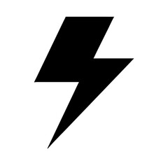 Powerful Lightning Bolt Icon