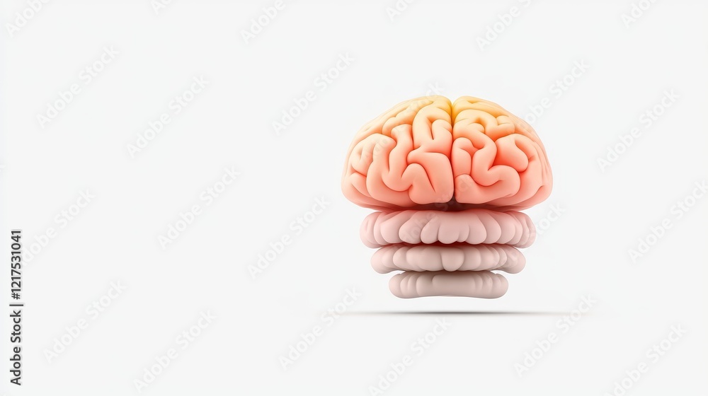 Poster unraveling the mysteries of the human brain, a deep dive into its complex structure and cognitive fu