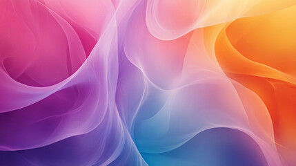 Modern abstract compositions with vibrant colors, soft lighting, Abstract Colorful Swirling Shapes
