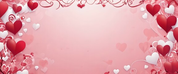 Fototapeta premium Valentine's Day background