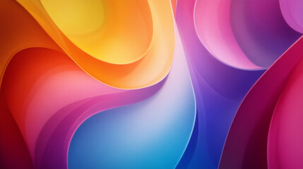 This colorful background is made up of swirling, Explore the captivating world of vibrant abstract