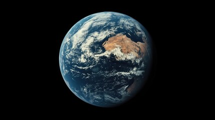 Stunning View of Earth from Space: A Celestial Portrait of Our Planet