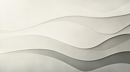 Obraz premium Abstract wavy paper texture background, design element