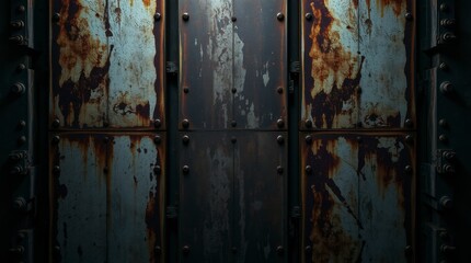 Rusty Metal Wall Texture