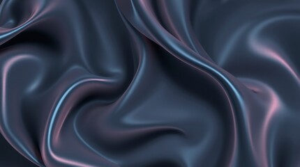Fototapeta premium Luxurious Blue Silk Texture