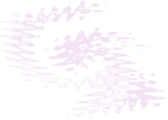 An abstract transparent psychedelic wavy spiral shape design element overlay.