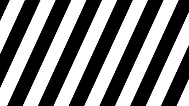 Background black and white lines in diagonal position scrolling. Concept: Geometric, abstract, background.