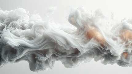 Abstract swirling clouds with hints of color and texture.