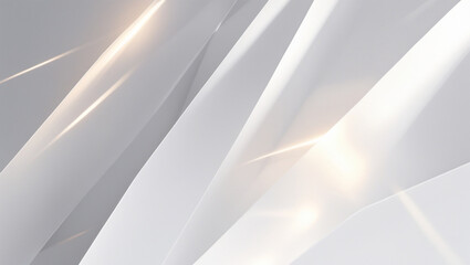 White abstract wallpaper Elegant with shiny lines Realistic golden geometric a minimalist design 3d perspective style diamond shape hexagons a hexagon pattern Seamless.