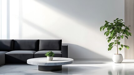 modern living room with soffa setting 