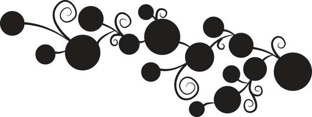 an intricate vintage ornament with elegant baroque-style swirls and floral accents. Perfect for classic designs, decorations, or patterns. Transparent background included.