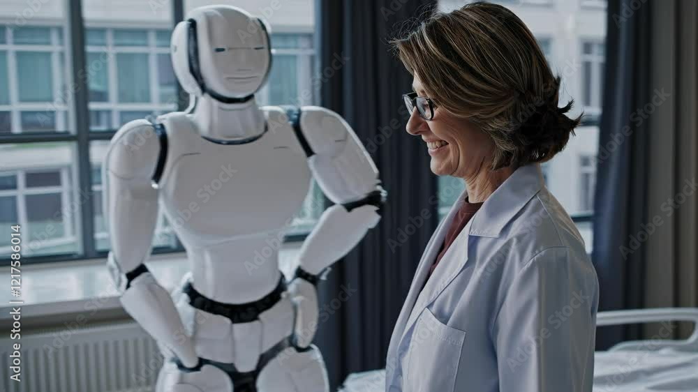 Poster Discovering the future of healthcare with advanced robotics in a hospital setting