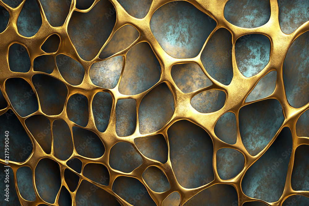 Poster ai geneartive creating a dynamic abstract display wallpaper