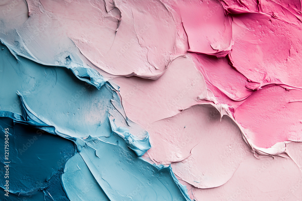 Poster abstract texture with smooth gradients of pink and blue creating a peaceful artistic expression perf