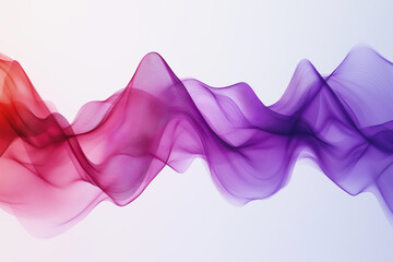Vibrant abstract blend of soundwaves and flowing shapes conveying rhythm and harmony