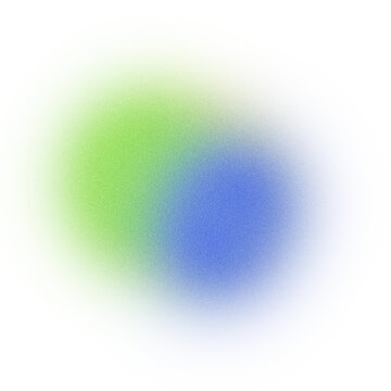 Blue green gradient dots