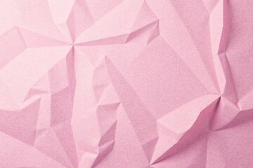 Fototapeta premium Subtle crinkled effect on light pink paper, soft focus , design, photography, art