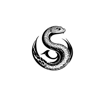 Snake Vector Logo Design