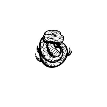 Snake Vector Logo Design