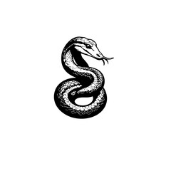Fototapeta premium Snake Vector Logo Design