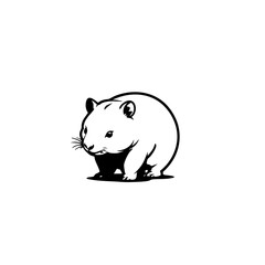Fototapeta premium Wombat Vector Logo Design