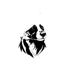 Obraz premium African Wild Dog Vector Logo Design