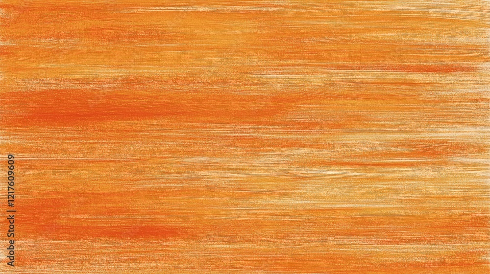 Poster abstract orange textured background with horizontal paint strokes suitable for various design applic