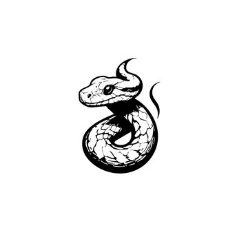 Snake Vector Logo Design