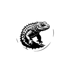 Fototapeta premium Lizard Vector Logo Design