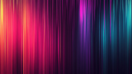 Vertical streaks of vibrant pink, purple, and blue light gradients on a dark background, forming a dynamic abstract design with smooth linear transitions and glowing intensity