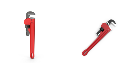 New pipe wrench