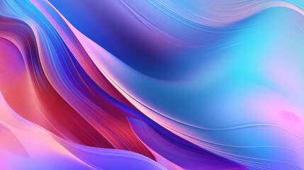 Naklejka premium Abstract Colorful Gradient Waves Background