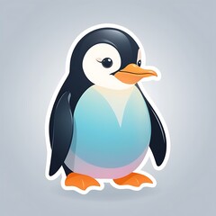 Obraz premium penguin logo image