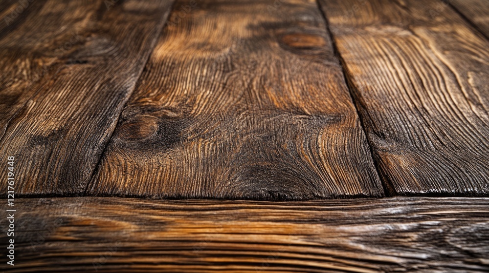 Poster rustic wooden surface with detailed texture and grain patterns suitable for background or product pr