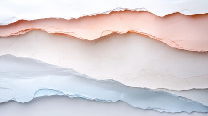 Layered textures and gradient depth minimalistic design digital art soft colors abstract