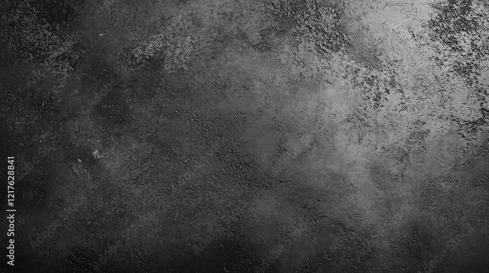 Poster textured black and gray abstract background with uneven surface and copy space for design elements o