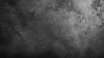 Textured black and gray abstract background with uneven surface and Copy Space for design elements or text placement