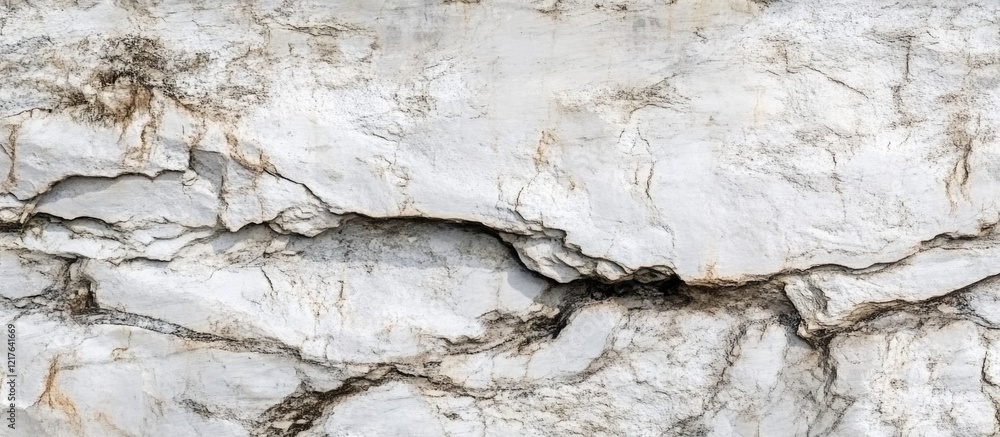 Poster white marble texture with natural veins and cracks in rock surface suitable for backgrounds or desig