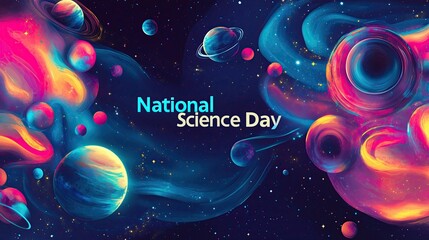 National Science Day illustration