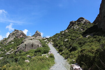 landscape in the mountains