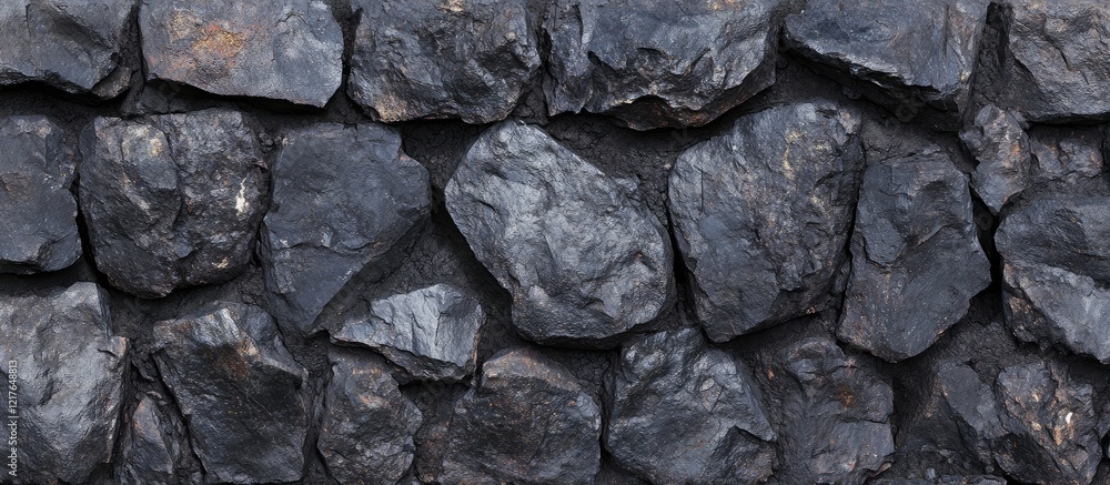 Poster black volcanic rock wall texture featuring blank space for text ideal for backgrounds and design pro