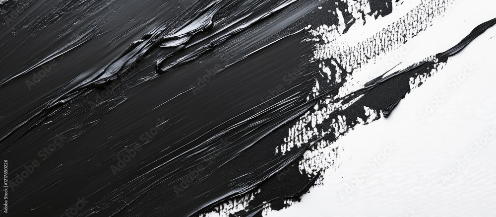 Poster elegant black paint strokes textured background for creative copyspace and artistic design use in di