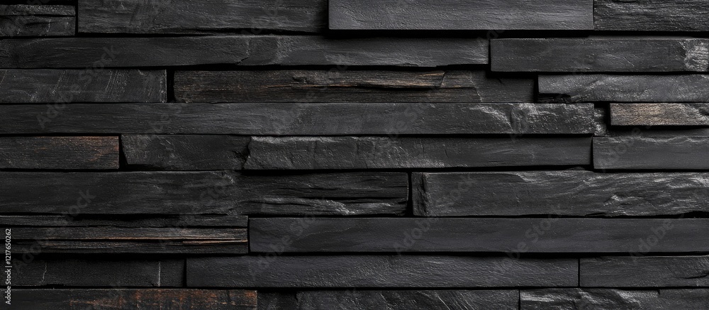 Poster Dark Wood Texture Background for Interior Design Featuring Textured Elements and Ample Copyspace for Custom Text Additions