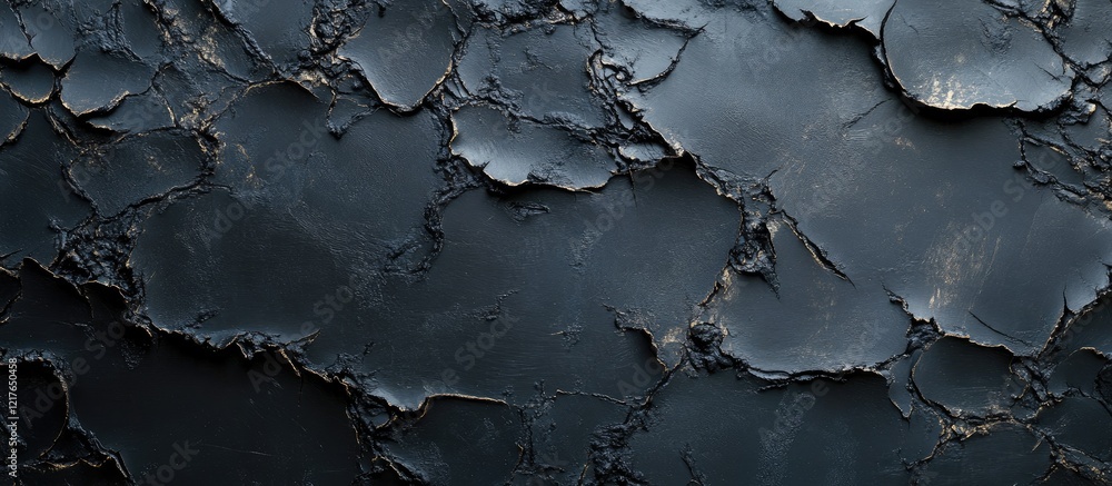 Poster black grunge wall texture background with rough surfaces and empty copyspace for text in a solid col